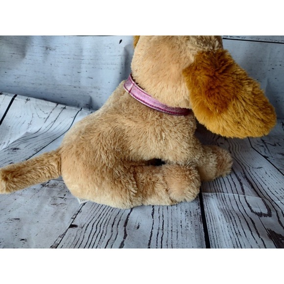 Nintendogs Labrador Golden Retriever Plush Stuffed Toy Nintendo 12 Inches Works - Picture 7 of 11
